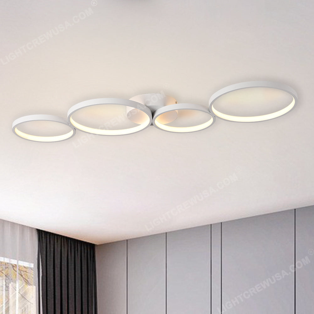 4 CINCIN LAMPU Plafon FLUSH MOUNT