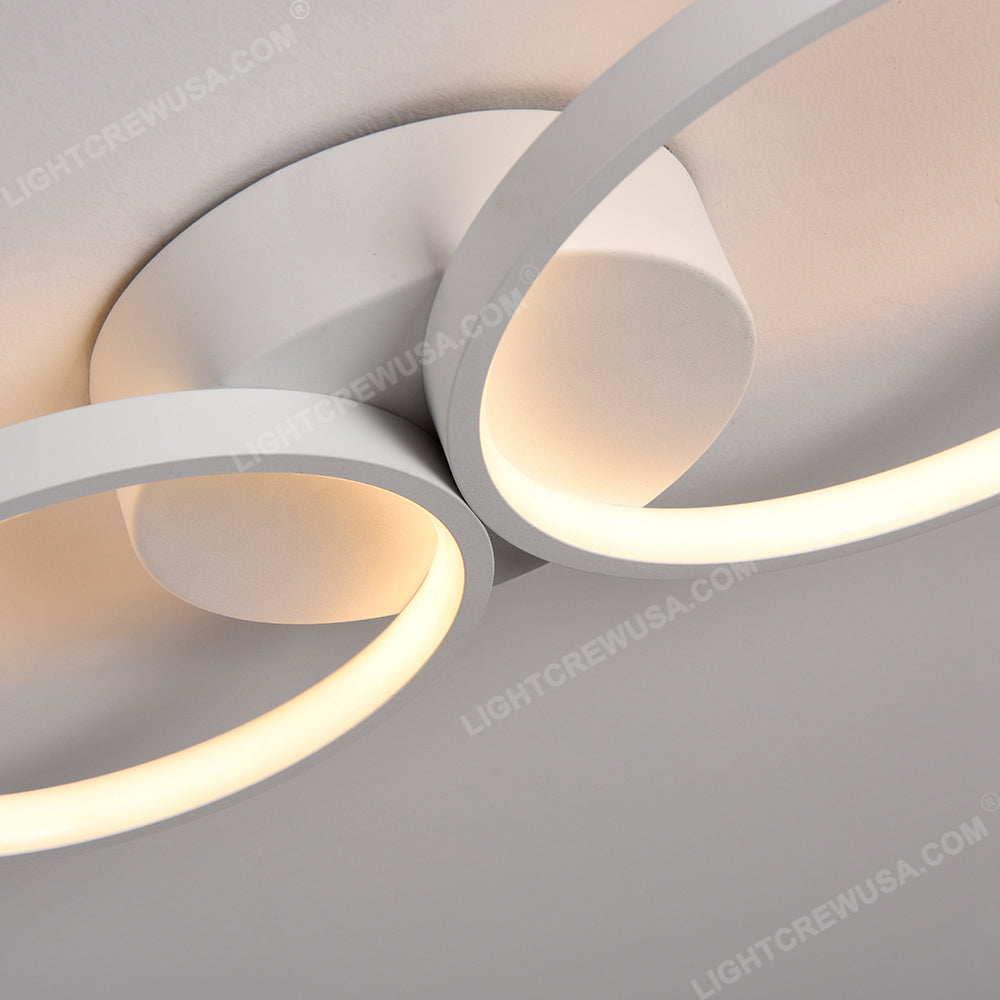 4 CINCIN LAMPU Plafon FLUSH MOUNT