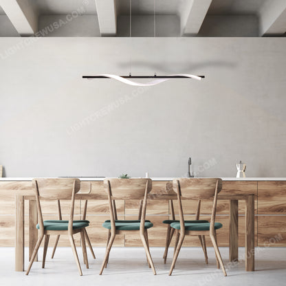 CURVE WIRE MODERN LED PENDANT LIGHTS