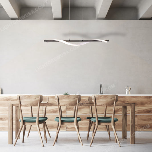 CURVE WIRE MODERN LED PENDANT LIGHTS