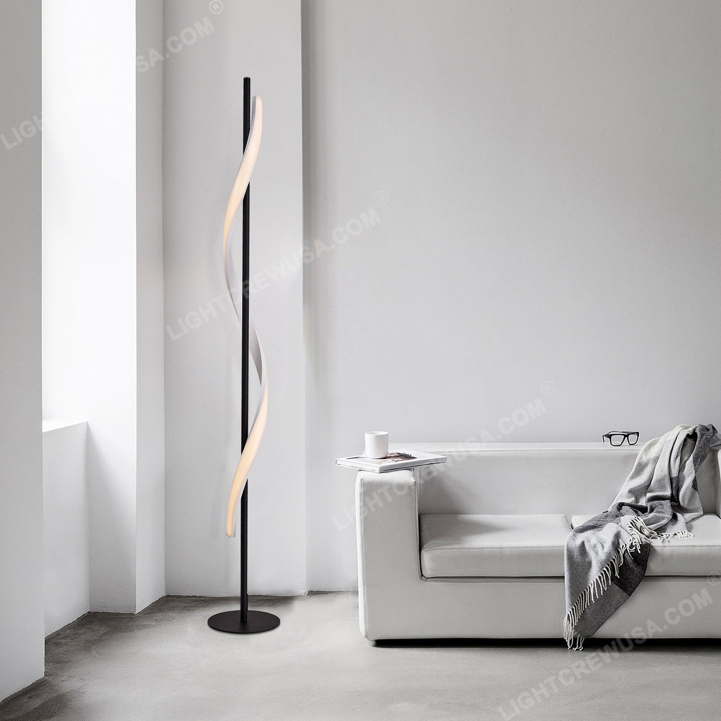 CURVE STAND MODERN LED FlOOR LAMPS